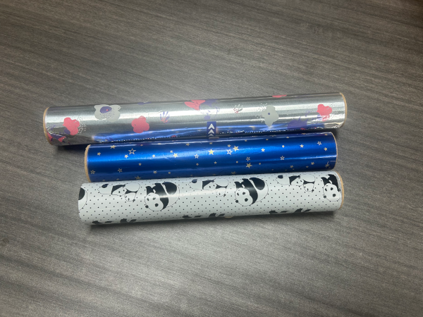Custom printed pattern aluminum foil roll — cartoon design retail